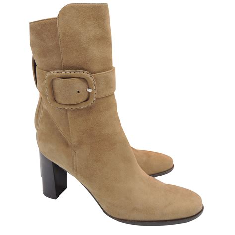 bottes hermes beige|hermes heel boots.